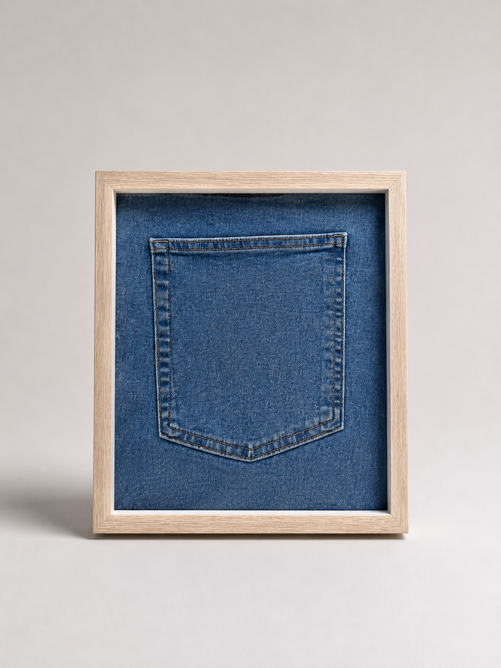 Denim Rear Pocket Frame