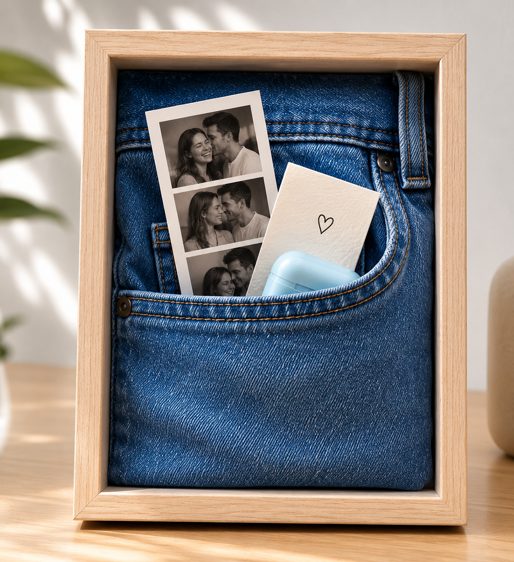 Denim Side Pocket Frame
