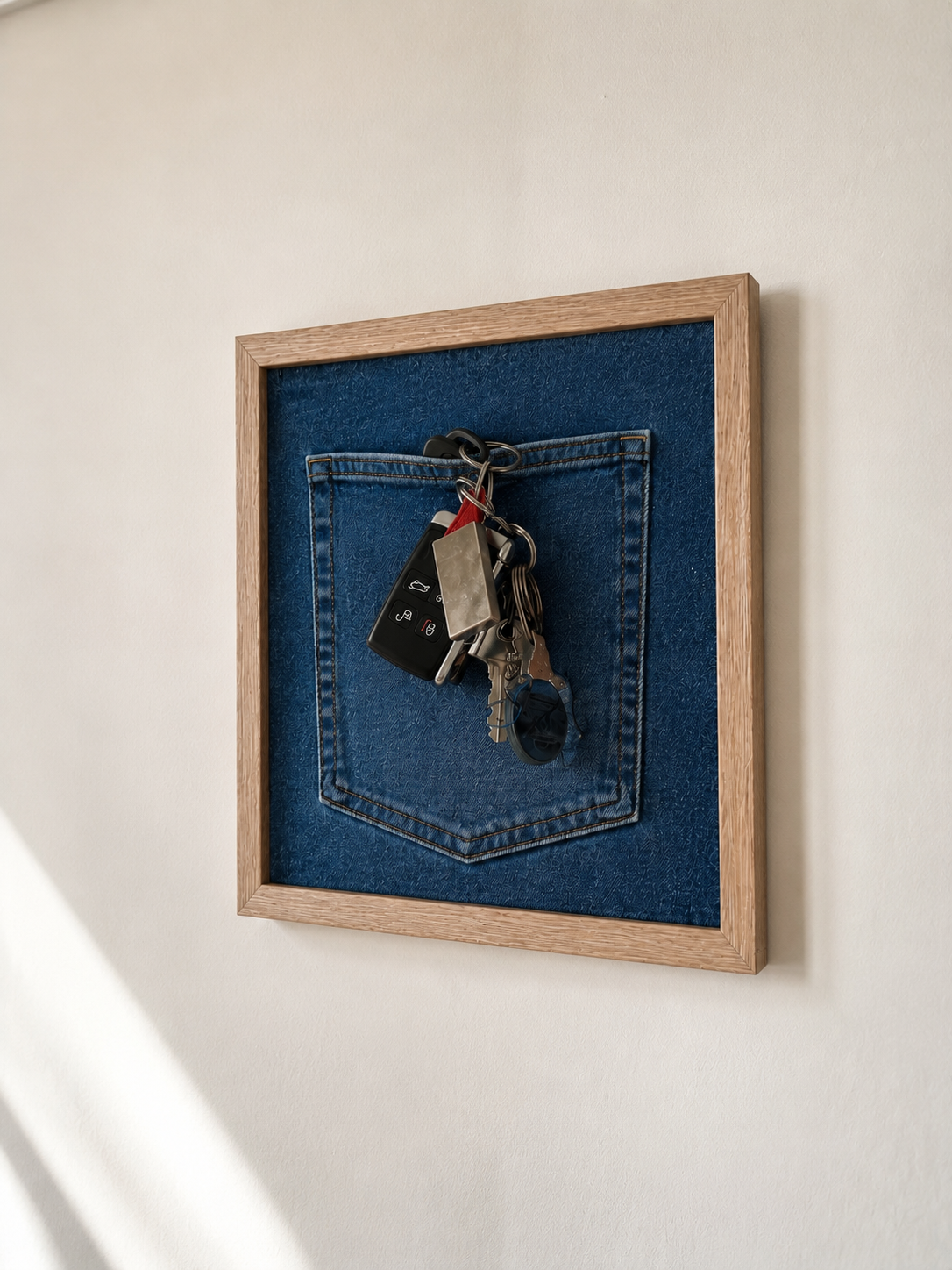 Denim Rear Pocket Frame