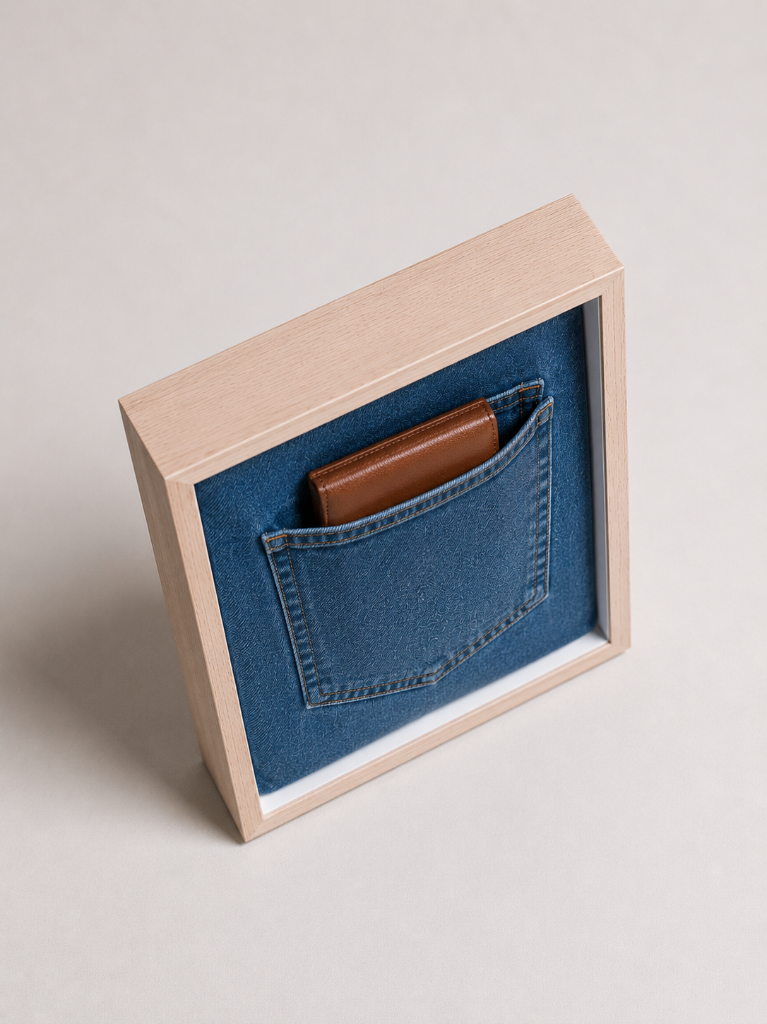 Denim Rear Pocket Frame