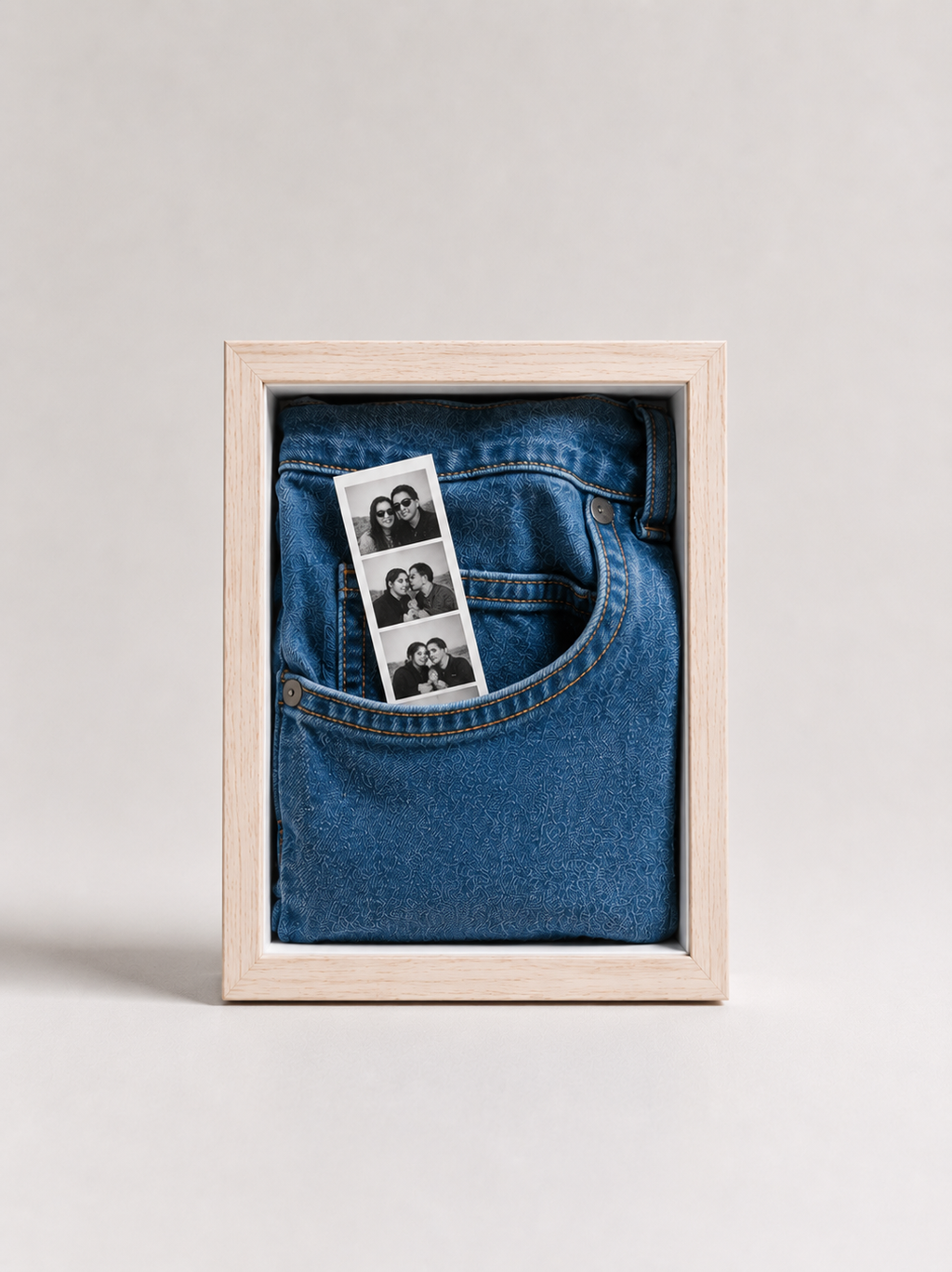 Denim Side Pocket Frame